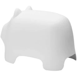 SoBuy Sedie Bambini Sgabello Bambini Sedia Colorate, Forma Di Maiale,Altezza 42 Cm, Bianco KMB14-W -Armonia Casa 10404166 3