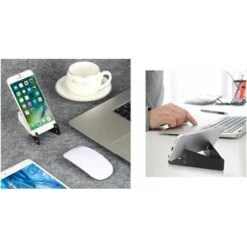 Mini Supporto Cellulare Da Scrivania Tavolo Porta Smartphone Tascabile LD-8113 -Armonia Casa 10606400 3