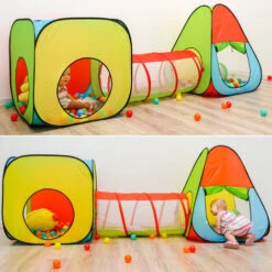 Tenda Gioco Per Bambini SHIR KHAN Con 200 Palline Colorate -Armonia Casa 12012445 3