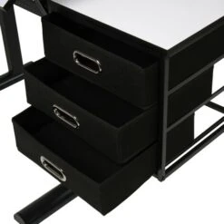 Nova Tavolo Da Disegno Tecnico Artistico Piano Inclinabile Con 3 Cassetti E Sgabello -Armonia Casa 13192092 4