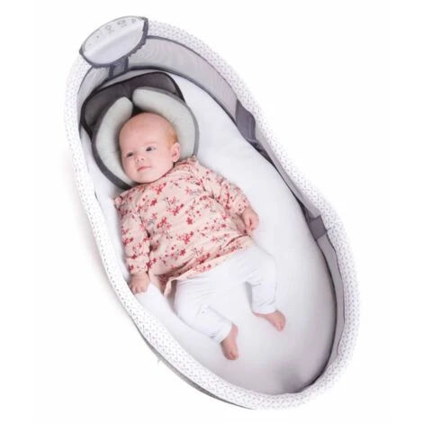 Culla B-Baby Con Luci Pieghevole Grigio Bo Jungle 2 Culla B-Baby Con Luci Pieghevole Grigio Bo Jungle - immagine 2