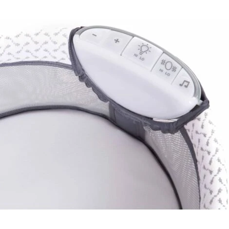 Culla B-Baby Con Luci Pieghevole Grigio Bo Jungle 5 Culla B-Baby Con Luci Pieghevole Grigio Bo Jungle - immagine 5