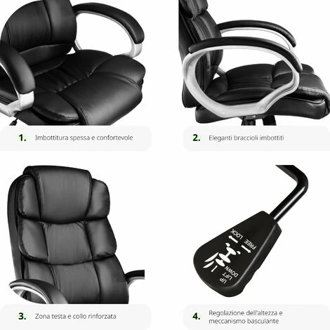 Poltrona Da Ufficio Jonas - Poltrona Ufficio, Poltrona Scrivania, Poltrona Da Scrivania 3 Poltrona Da Ufficio Jonas - Poltrona Ufficio, Poltrona Scrivania, Poltrona Da Scrivania - immagine 3