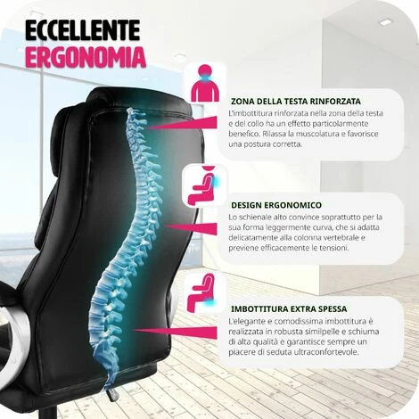 Poltrona Da Ufficio Jonas - Poltrona Ufficio, Poltrona Scrivania, Poltrona Da Scrivania 5 Poltrona Da Ufficio Jonas - Poltrona Ufficio, Poltrona Scrivania, Poltrona Da Scrivania - immagine 5