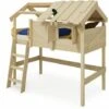 Wickey Letti Per Bambini, Letto A Soppalco CrAzY Cove - Teleone Culla 90 X 200 Cm, Letto A Castello