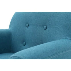 Poltrona Scandinava Per Bambino Blu Petrolio NORKID -Armonia Casa 15072006 5