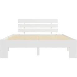 Giroletto Bianco In Legno Massello Di Pino 120x200 Cm VidaXL 8 Giroletto Bianco In Legno Massello Di Pino 120x200 Cm VidaXL -Armonia Casa 15524950 4