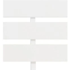 Giroletto Bianco In Legno Massello Di Pino 120x200 Cm VidaXL 9 Giroletto Bianco In Legno Massello Di Pino 120x200 Cm VidaXL -Armonia Casa 15524950 5