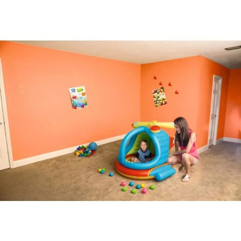 Bestway Piscina Di Palline Gonfiabile Elicottero 140x127x89 Cm 2 Bestway Piscina Di Palline Gonfiabile Elicottero 140x127x89 Cm - immagine 2