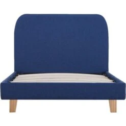 Giroletto Blu In Tessuto 90x200 Cm VidaXL -Armonia Casa 15861274 4