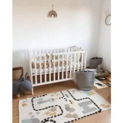 Sgabello Bambini Forma Coniglio Poliestere Grigio Imbottito Gambe Legno Bunny 8 Sgabello Bambini Forma Coniglio Poliestere Grigio Imbottito Gambe Legno Bunny -Armonia Casa 15929814 4