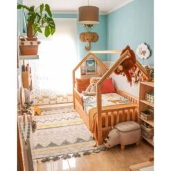 Pouf Animaletto Forma Di Rinoceronte Ecopelle Grigia Chiara Gambe Legno Rhino -Armonia Casa 15930672 4 1