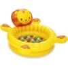 Piscina Di Palline Gonfiabile Per Bambini León Con 50 Palline Colorate Bestway 111x98x61,5 Cm