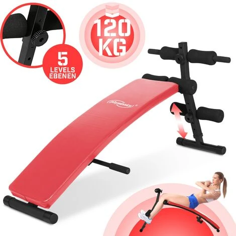 Nova Panca Fitness Per Addominali Pieghevole Da Palestra Alterzza Regolabile 5 Lvl Colore : Rosso 1 Nova Panca Fitness Per Addominali Pieghevole Da Palestra Alterzza Regolabile 5 Lvl Colore : Rosso