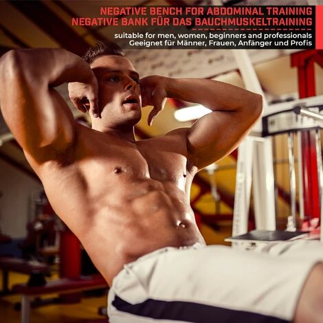 Nova Panca Fitness Per Addominali Pieghevole Da Palestra Alterzza Regolabile 5 Lvl Colore : Rosso 3 Nova Panca Fitness Per Addominali Pieghevole Da Palestra Alterzza Regolabile 5 Lvl Colore : Rosso - immagine 3