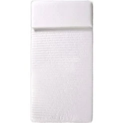 EVERGREENWEB - Materasso Lettino O Culla Per Bambini Alto 10 Cm + Cuscino ANTISOFFOCO GRATIS Con Fodera In Cotone Naturale, Rivestimento + Fascia AIR SPACE Sfoderabile Anallergico Lavabile NEMO 60x125 -Armonia Casa 18126448 3