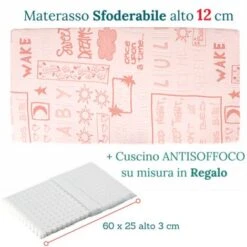 EVERGREENWEB - Materasso Lettino O Culla 70x140 Per Bambini Alto 12 Cm + Cuscino ANTISOFFOCO Su Misura GRATIS Con Fodera In Cotone Naturale, Rivestimento Sfoderabile Anallergico Lavabile MINNY 9 EVERGREENWEB - Materasso Lettino O Culla 70x140 Per Bambini Alto 12 Cm + Cuscino ANTISOFFOCO Su Misura GRATIS Con Fodera In Cotone Naturale, Rivestimento Sfoderabile Anallergico Lavabile MINNY -Armonia Casa 18126455 5