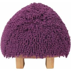 Pouf Sgabello Bambino Iringa Forma Riccio Viola -Armonia Casa 18240124 5