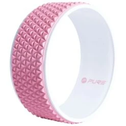 Ruota Per Yoga 34 Cm Rosa E Bianca Pure2Improve
