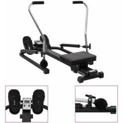 Vogatore Con Resistenza Idraulica A 5 Livelli VidaXL -Armonia Casa 18807107 4