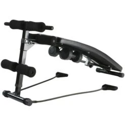 Nova Panca Da Palestra Per Addominali Regolabile 5 Lvl Con Manubri E Corde Fitness -Armonia Casa 19891272 5