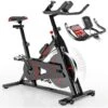 Nova Cyclette Spin Bike Domestica Sella E Manubrio Regolabili Con Cardiofrequenza