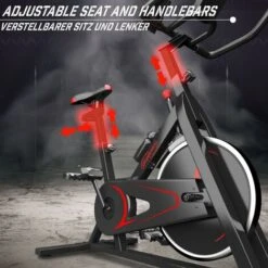 Nova Cyclette Spin Bike Domestica Sella E Manubrio Regolabili Con Cardiofrequenza 7 Nova Cyclette Spin Bike Domestica Sella E Manubrio Regolabili Con Cardiofrequenza -Armonia Casa 20211122 3