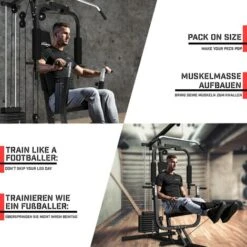 Nova Stazione Fitness Multifunzione Panca Scott Curl Gambe E Pettorali Con Pesi 40 Kg -Armonia Casa 20254451 3