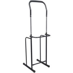 Sbarra Per Trazioni/ Stazione Allenamento 175-224 Cm Nera VidaXL 9 Sbarra Per Trazioni/ Stazione Allenamento 175-224 Cm Nera VidaXL -Armonia Casa 2093226 5