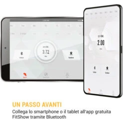 Capital Sports Galaxy Step Ministepper Superficie Premium Display LCD App Arancione -Armonia Casa 22854634 4