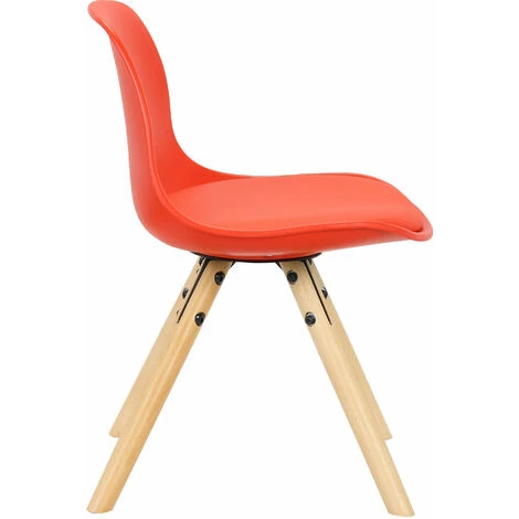 Sedia Bambino Nakoni In Plastica Rosso 3 Sedia Bambino Nakoni In Plastica Rosso - immagine 3