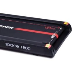 BOUDECH SPACE 1800- Tapis Roulant Elettrico 1800W Pieghevole Ultra Piatto Con Display Touch Screen, Supporto Per Ipad, Speakers Bluetooth, App System E Cardiofrequenzimetro Nero -Armonia Casa 23688099 5