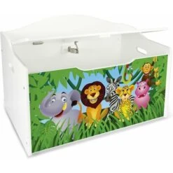 Contenitore Porta Giochi XL. Motivo: Giungla -Armonia Casa 23694565 2
