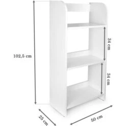 Scaffale Per Cameretta Bambini In Legno - Motivo Farfalle -Armonia Casa 23694604 5