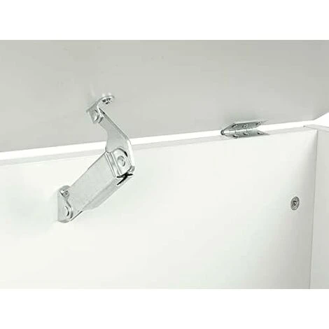 Contenitore Portagiochi In Legno Bianco Su Ruote 3 Contenitore Portagiochi In Legno Bianco Su Ruote - immagine 3