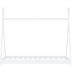 Giroletto Per Bambini Bianco In Massello Di Pino 70x140 Cm VidaXL -Armonia Casa 24734910 4