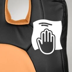 Sedia Da Scrivania Per Bambini Fun Nero/arancione -Armonia Casa 25942049 3