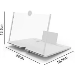 Ingranditore Schermo 3D 7 Pollici Supporto Smartphone Portatile Richiudibile -Armonia Casa 26586334 3