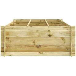 Letto Rialzato 150x100x40 Cm In Legno Impregnato VidaXL -Armonia Casa 2675207 4