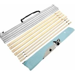 Tenda Gioco Bambini Indiani Cameretta Giocattolo Tende Motivo Procione 2 Porte -Armonia Casa 26924560 5