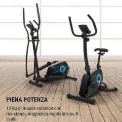 Klarfit Tauon, Ellittica, LCD, Computer Di Allenamento, Cardiofrequenzimetro, Porta Tablet -Armonia Casa 27028151 3