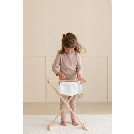 SKLUM Stendibiancheria In Legno Teo Kids Legno Naturale 4 SKLUM Stendibiancheria In Legno Teo Kids Legno Naturale - immagine 4