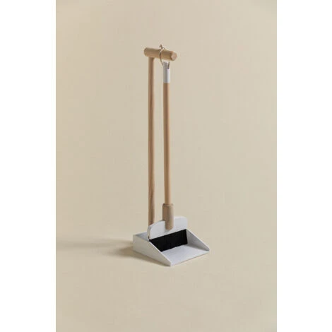 SKLUM Scopa In Legno E Paletta Edin Kids Legno Naturale 3 SKLUM Scopa In Legno E Paletta Edin Kids Legno Naturale - immagine 3