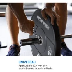 Capital Sports Capitalsports Sports Elongate 2020, Dischi Peso, 2 X 10 Kg, Gomma Dura, 50,4mm 7 Capital Sports Capitalsports Sports Elongate 2020, Dischi Peso, 2 X 10 Kg, Gomma Dura, 50,4mm -Armonia Casa 27595011 3 1