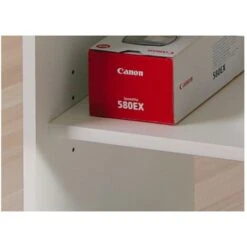 Mini Ufficio Con Ruote Bianco, 80x75x50 Cm 6 Mini Ufficio Con Ruote Bianco, 80x75x50 Cm -Armonia Casa 27649038 3