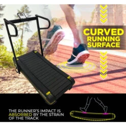 Leonardo Tapis Roulant Curvo Magnetico Fitness Pieghevole Allenamento Funzionale Evilseed -Armonia Casa 28006890 3