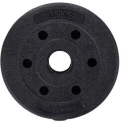 Trade Shop - Coppia Dischi Dummbell Pesi Disco Per Bilanciere Manubri Da 1,25kg Bodybuilding -Armonia Casa 28427905 3