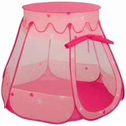 Selonis Tenda 105X90cm/100 Palline Castello Con Palline Colorate Per Bambini, Rosa:Azzurro/Rosa Chiaro/Perla 6 Selonis Tenda 105X90cm/100 Palline Castello Con Palline Colorate Per Bambini, Rosa:Azzurro/Rosa Chiaro/Perla -Armonia Casa 28825327 3