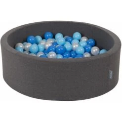 KiddyMoon 100 ∅ 7CM Palline Morbide Colorate Per Piscina Bambini Fatto In EU, Blu 7 KiddyMoon 100 ∅ 7CM Palline Morbide Colorate Per Piscina Bambini Fatto In EU, Blu -Armonia Casa 28825489 4