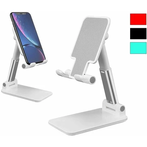 Supporto Cellulare Da Tavolo Regolabile Smartphone Tablet Universale L-305 1 Supporto Cellulare Da Tavolo Regolabile Smartphone Tablet Universale L-305